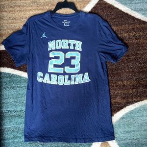 Navy blue, North Carolina Tar Heels T-shirt, 23/Michael Jordan